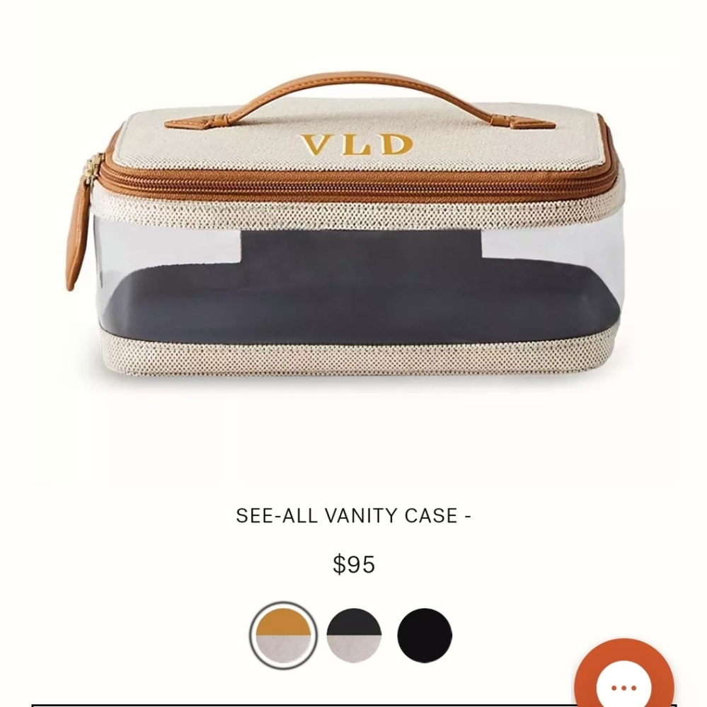 Paravel See-All Vanity Case